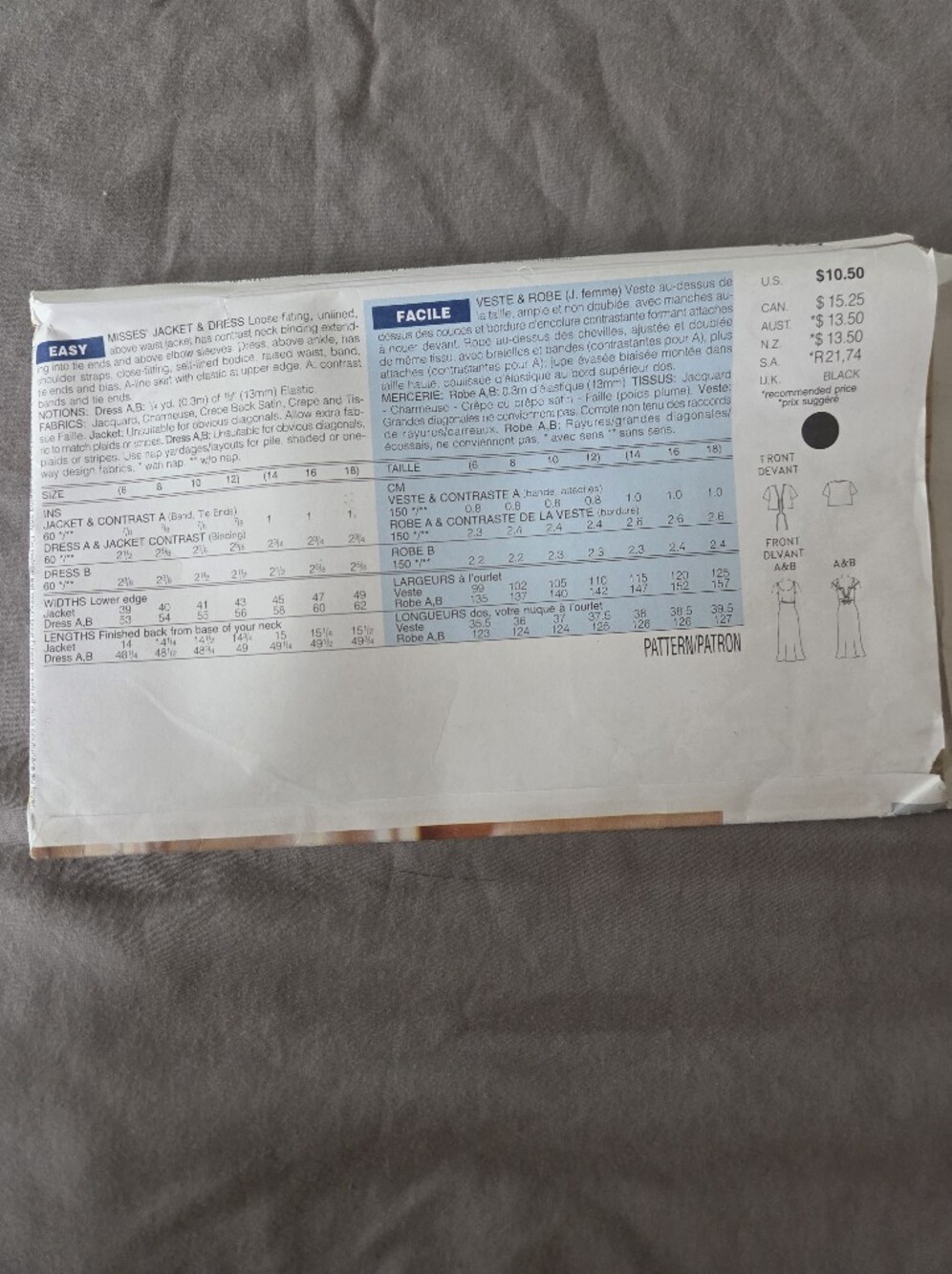 Butterick 4041 Sewing Pattern - Picture 3 of 3
